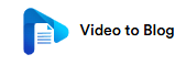 Video To Blog Logo