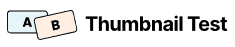 ThumbnailTest Logo