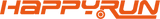 Happy run Sports Logo